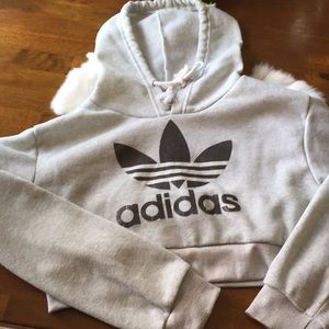Adidas cropped sweatshirt